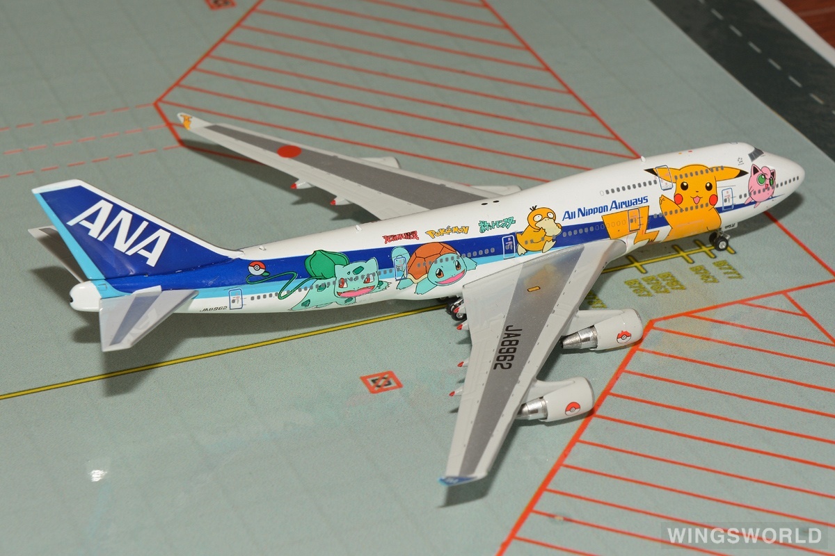 Phoenix 1:400 PH04036 ANA 全日空 Boeing 747-400 JA8962