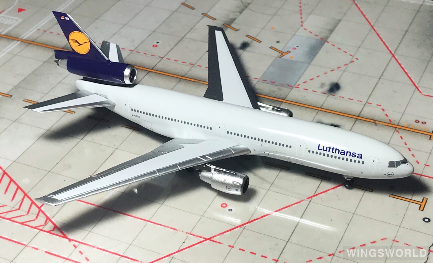 AeroClassics 1:400 AC419738 Lufthansa 汉莎航空 McDonnell Douglas DC-10 D-ADSO