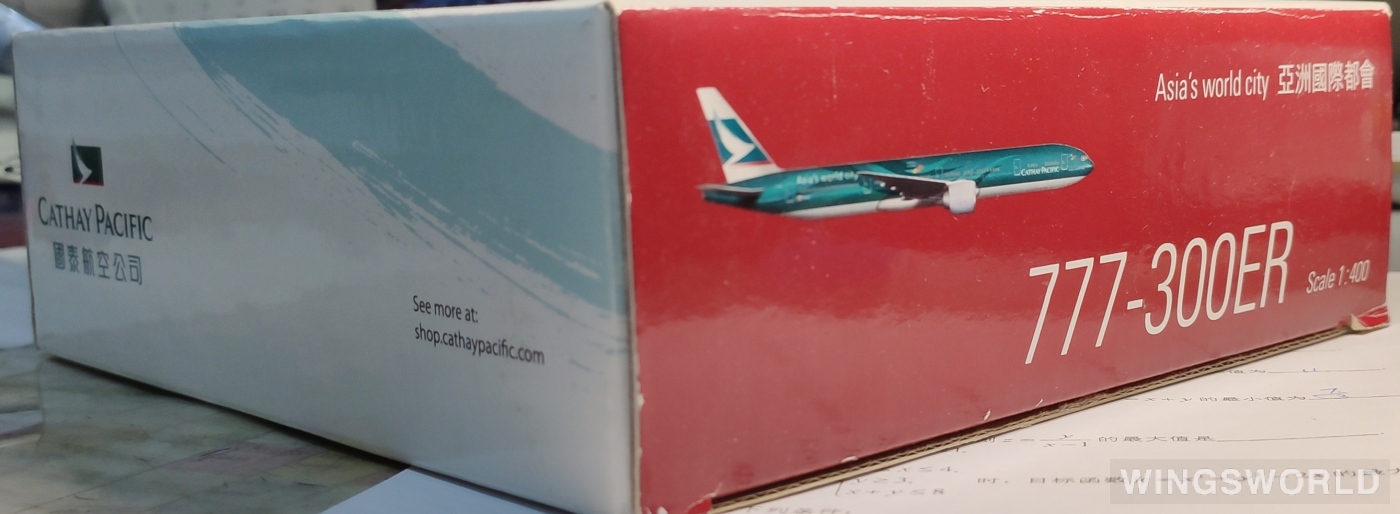 Hogan 1:400 MKAC777EA4 Cathay Pacific 国泰航空 Boeing 777-300ER B-KPF