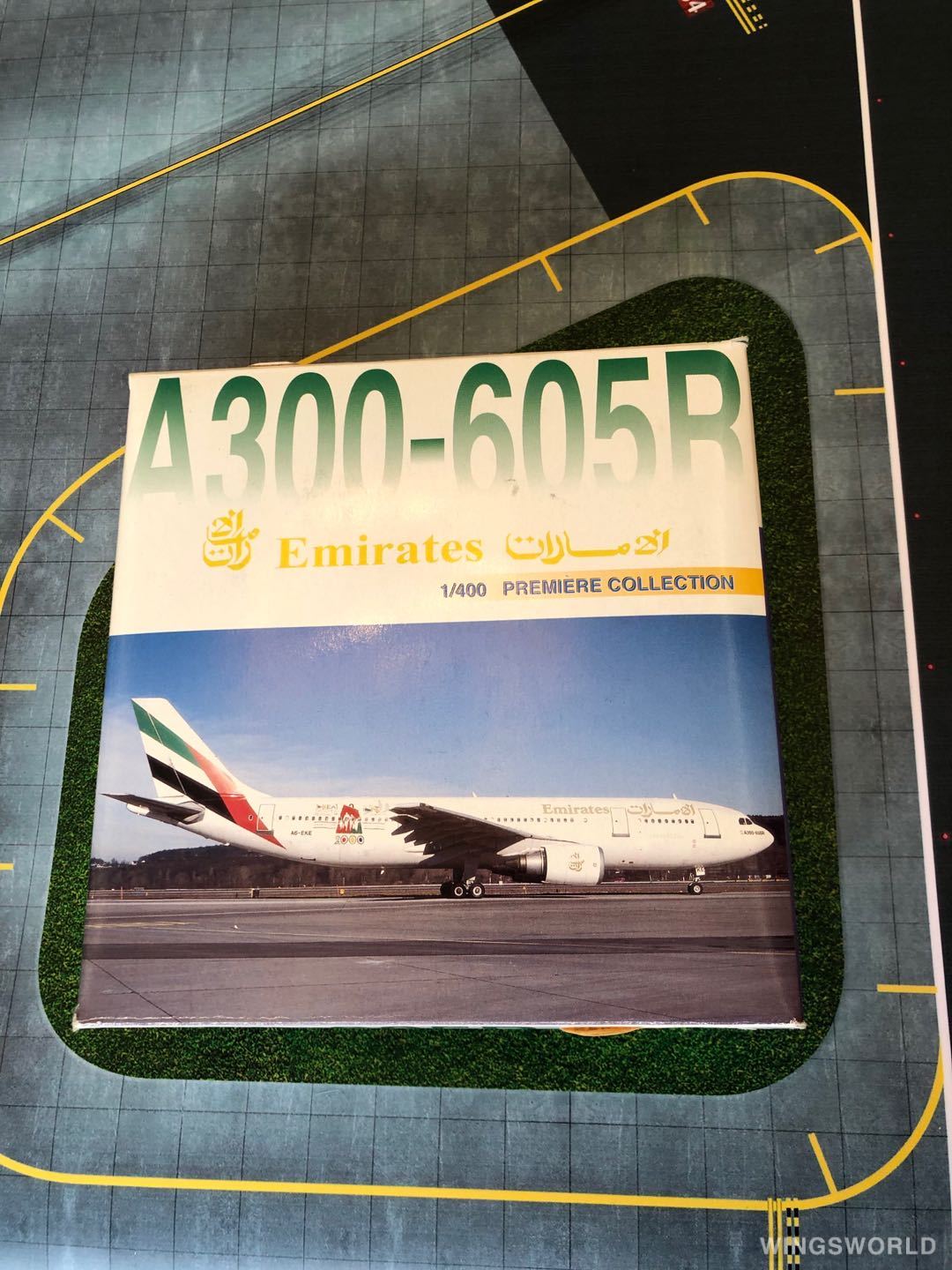 Dragon Models 1:400 55181C Emirates 阿联酋航空 Airbus A300-600 A6-EKO