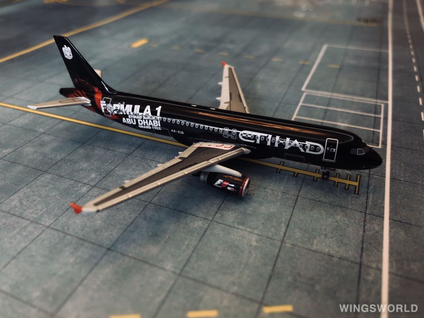 Herpa 1:400 562065 Etihad Airways 阿提哈德航空 Airbus A320 A6-EIB
