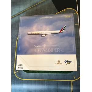 Emirates 阿联酋航空 Boeing 777-300 A6-ECH 2000s colors. GJUAE999 Geminijets 1:400