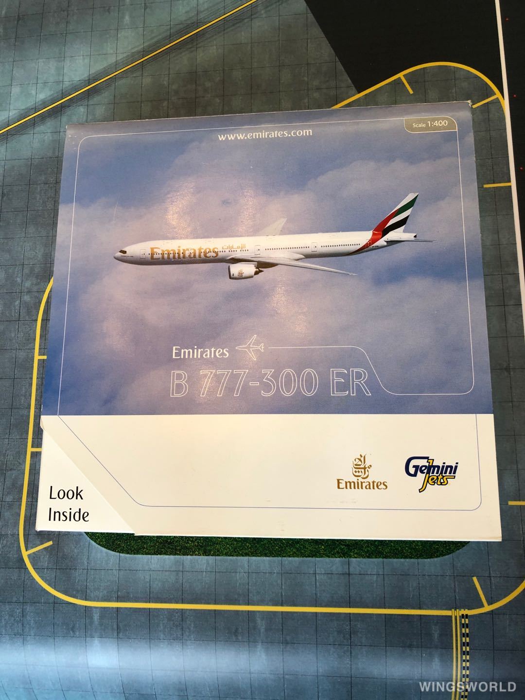 Geminijets 1:400 GJUAE999 Emirates 阿联酋航空 Boeing 777-300 A6-ECH