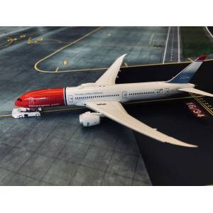 Norwegian Air Shuttle 挪威航空 Boeing 787-9 G-CKLZ 襟翼打开 XX4027A JC Wings 1:400