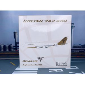 Atlas Air 阿特拉斯航空 Boeing 747-400 N263SG 金色 PH10403 Phoenix 1:400