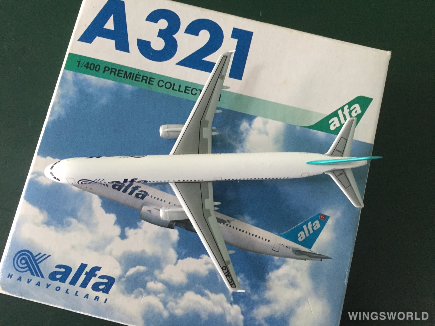 Dragon Models 1:400 603609 Alfa Airlines 土耳其阿尔法航空 Airbus A321 TC-ALO
