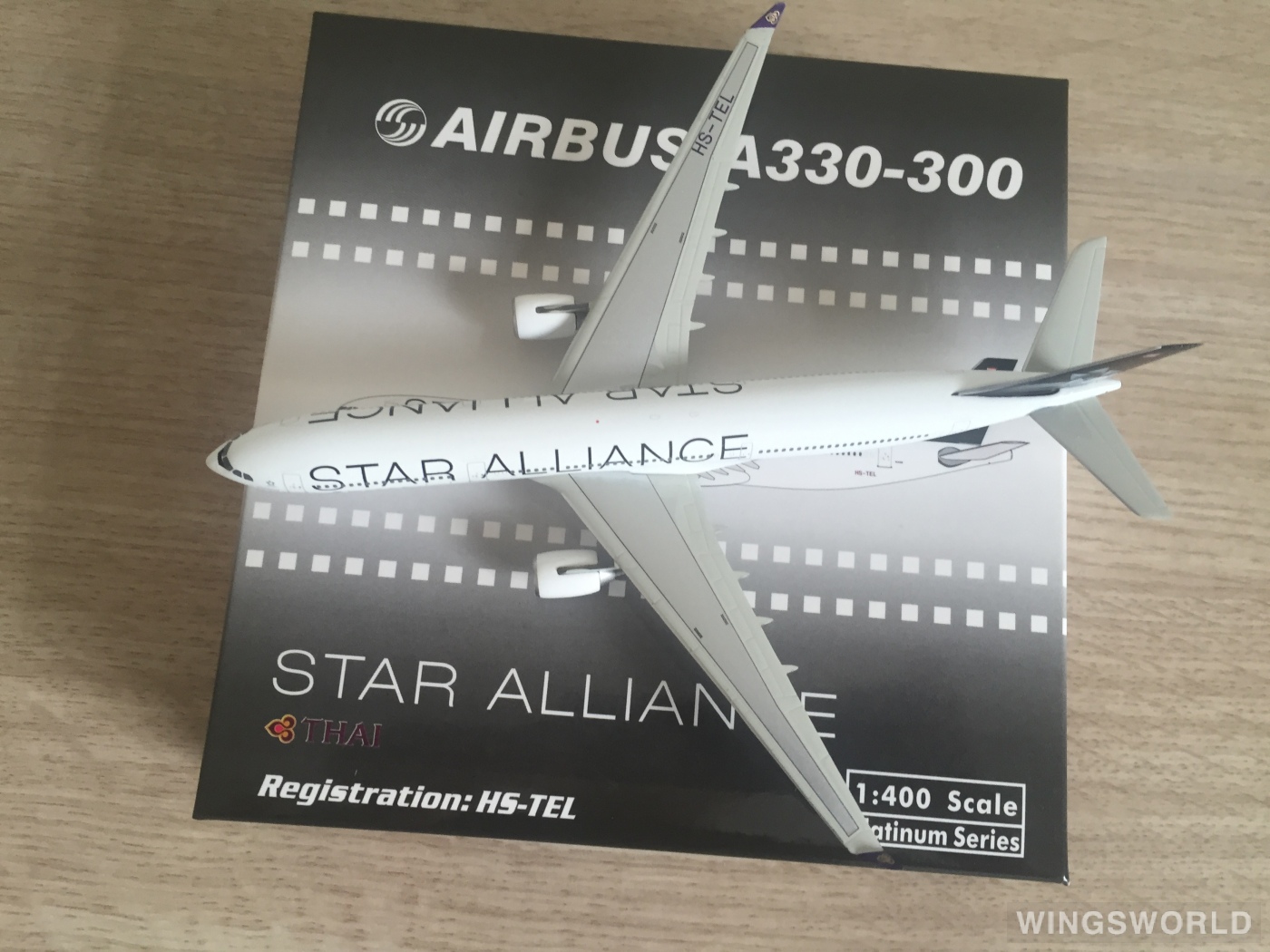 Phoenix 1:400 PH10499 Thai Airways 泰国国际航空 Airbus A330-300 HS-TEL