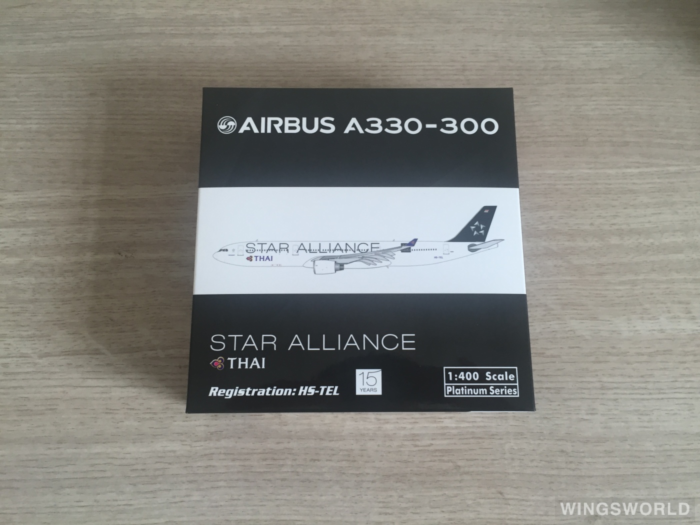 Phoenix 1:400 PH11185 Thai Airways 泰国国际航空 Airbus A330-300 HS-TEL
