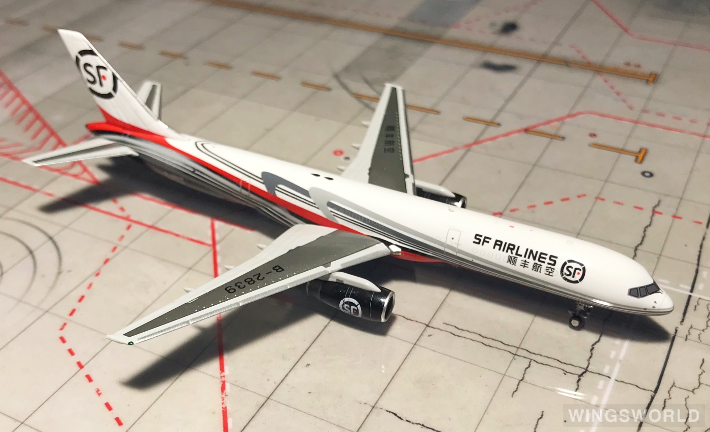 HYJLwings 1:400 HYJL57015 SF Airlines 顺丰航空 Boeing 757-200 B-2839