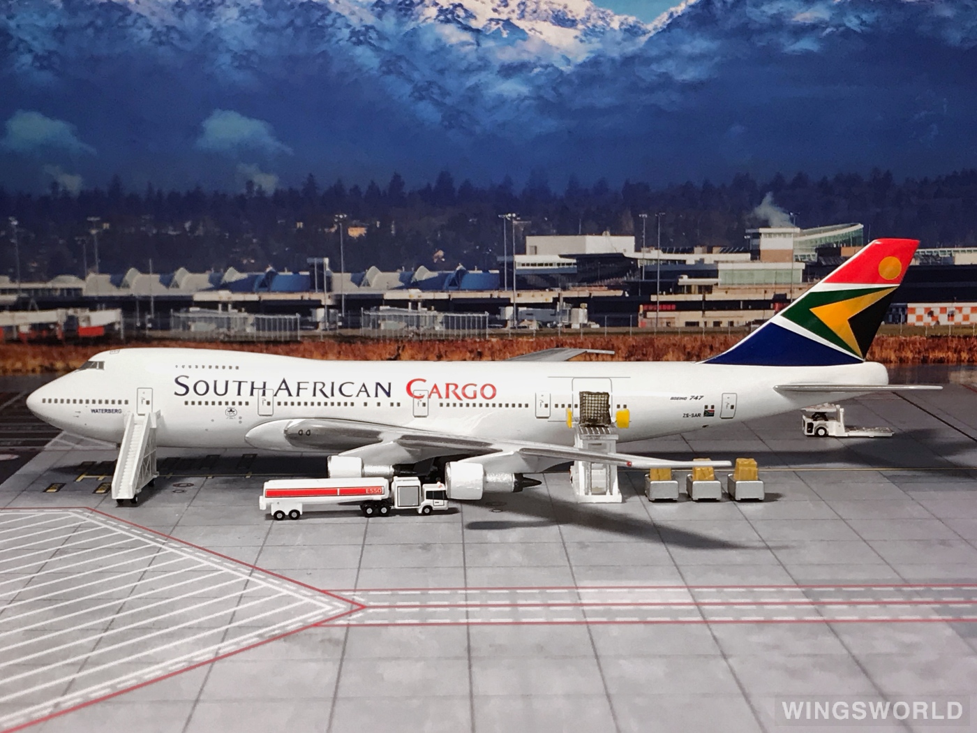 AeroClassics 1:400 BB419793 South African Airways 南非航空 Boeing 747-200 ZS-SAR