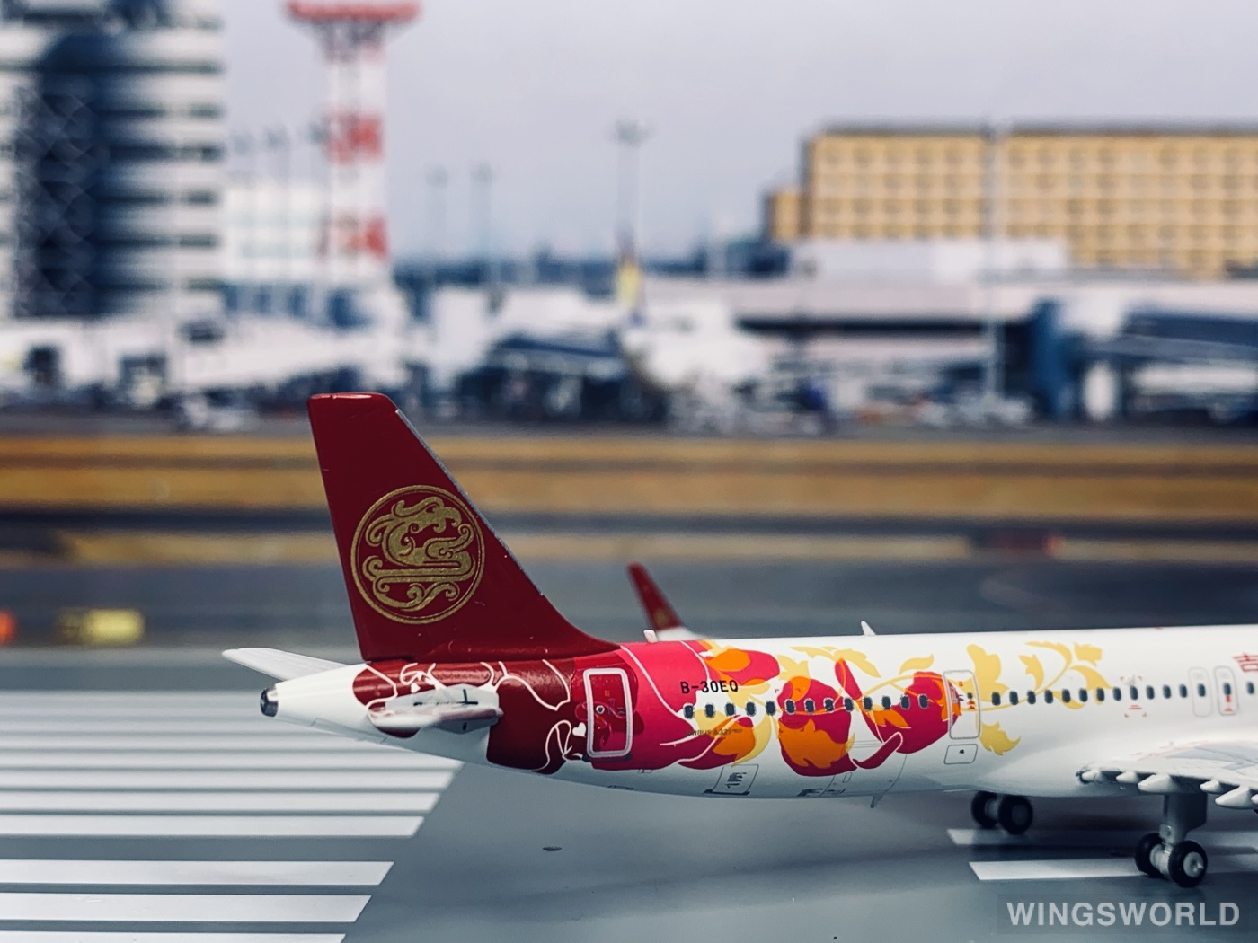 HYJLwings 1:400 HYJL810065 Juneyao Airlines 吉祥航空 Airbus A321neo B-30EQ