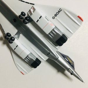 BOAC 英国海外航空 Concorde G-BOAC  XX4674 JC Wings 1:400