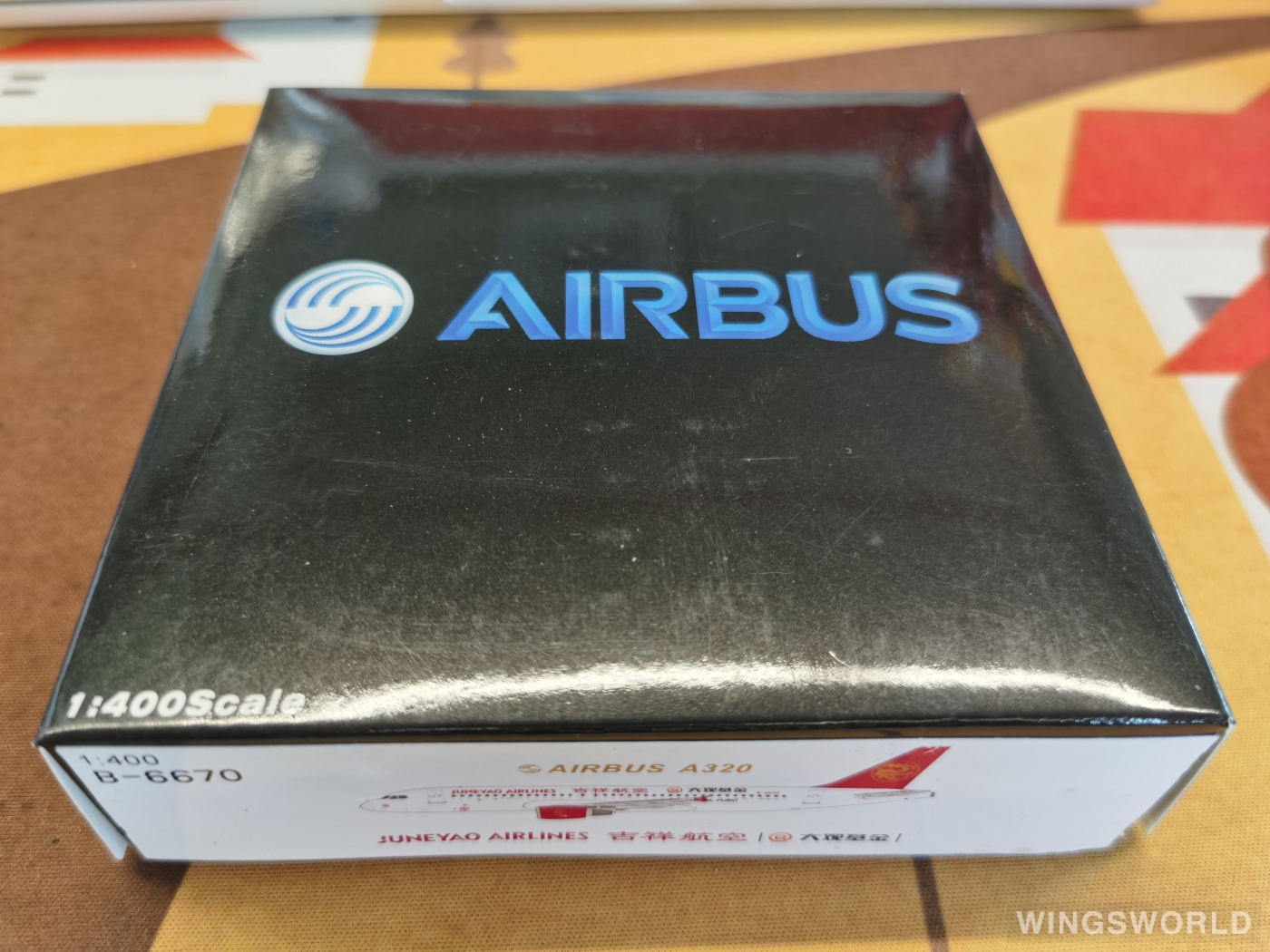 Pandamodel 1:400 PMB6670 Juneyao Airlines 吉祥航空 Airbus A320 B-6670