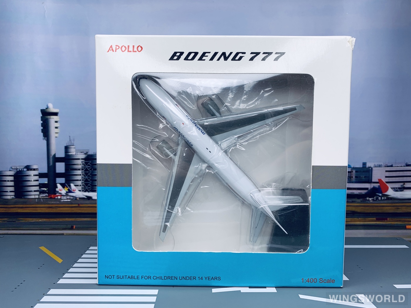 Apollo 1:400 A13085 Malaysia Airlines 马来西亚航空 Boeing 777-200 9M-MRF