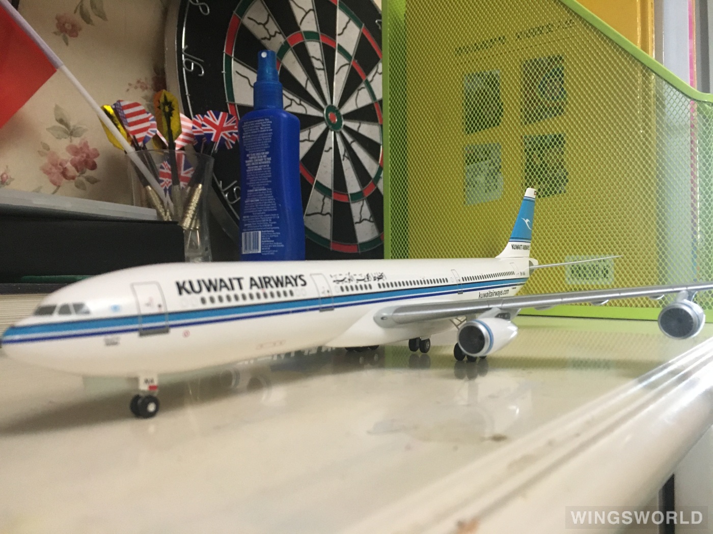 Hogan 1:200 HG4098 Kuwait Airways 科威特航空 Airbus A340-300 9K-ANA