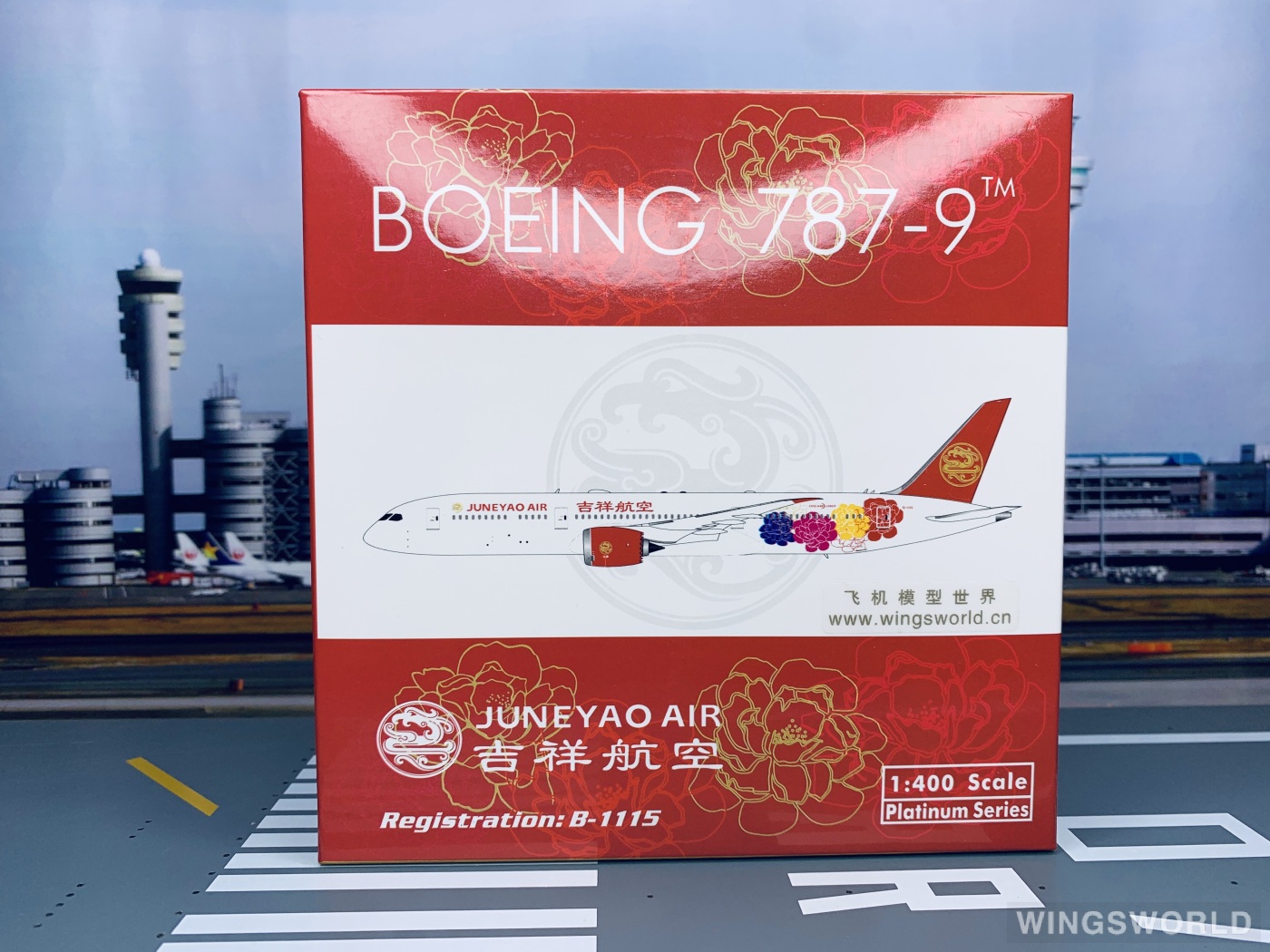 Phoenix 1:400 PH11497 Juneyao Airlines 吉祥航空 Boeing 787-9 B-1115