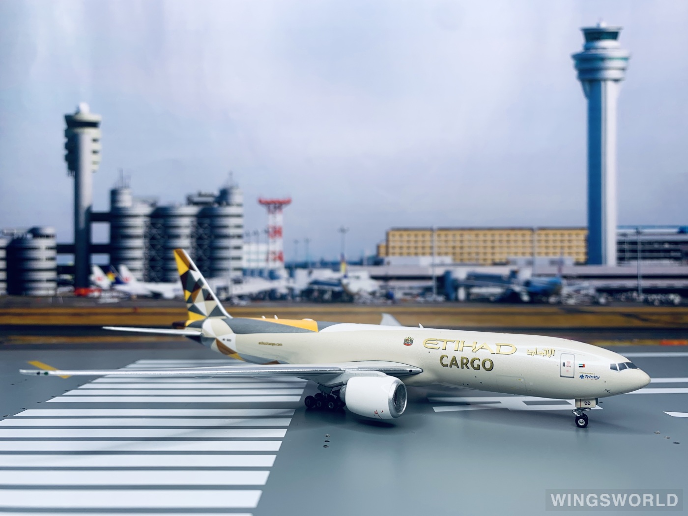 Phoenix 1:400 PH11455 Etihad Airways 阿提哈德航空 Boeing 777F A6-DDD