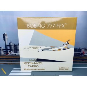 Etihad Airways 阿提哈德航空 Boeing 777F A6-DDD  PH11455 Phoenix 1:400