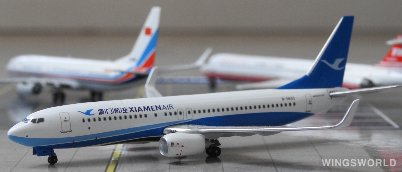 Witty 1:400 WT4738005 XiamenAir 厦门航空 Boeing 737-800 B-5653