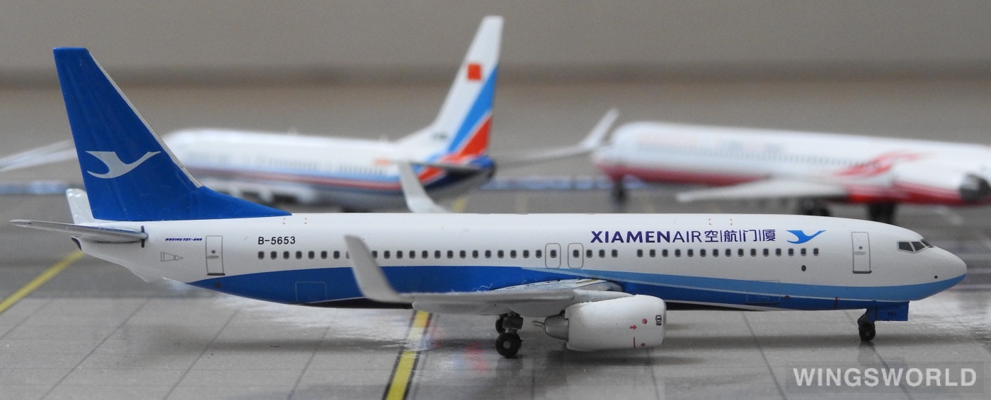 Witty 1:400 WT4738005 XiamenAir 厦门航空 Boeing 737-800 B-5653