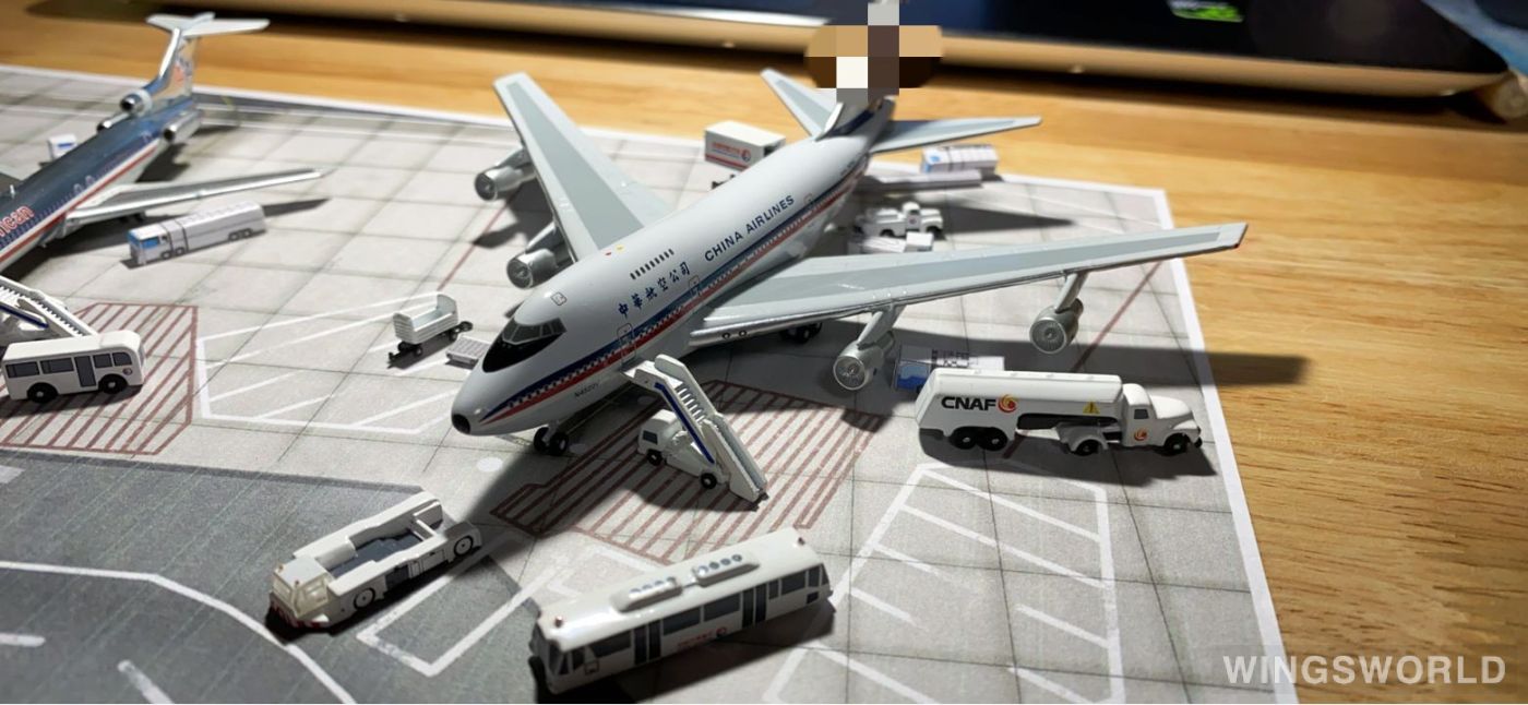 Geminijets 1:400 GJCAL261 China Airlines 中华航空 Boeing 747SP N4522V