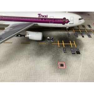 Thai Airways 泰国国际航空 Airbus A300-600 HS-TAB  016292 Herpa Premium 1:200