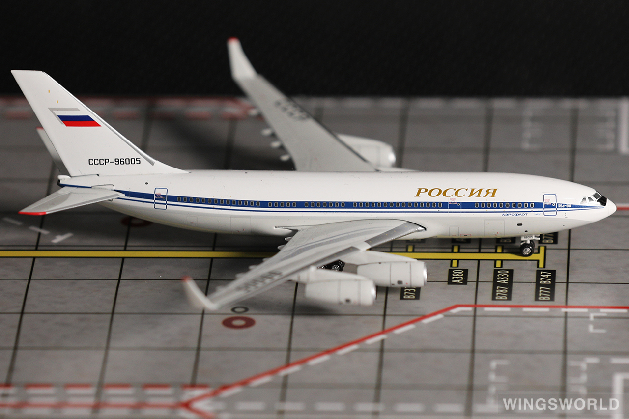 Phoenix 1:400 PH10744 Aeroflot 俄罗斯航空 Ilyushin Il-96 CCCP-96005