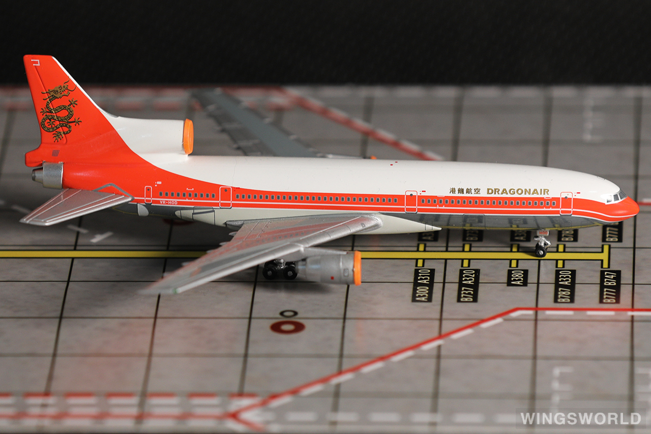 Blue box 1:400 BBX41630 Dragonair 港龙航空 Lockheed L-1011 TriStar VR-HOD