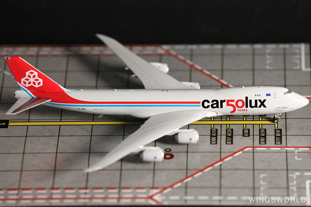 Phoenix 1:400 PH11605 Cargolux 卢森堡货运航空 Boeing 747-8F LX-VCC
