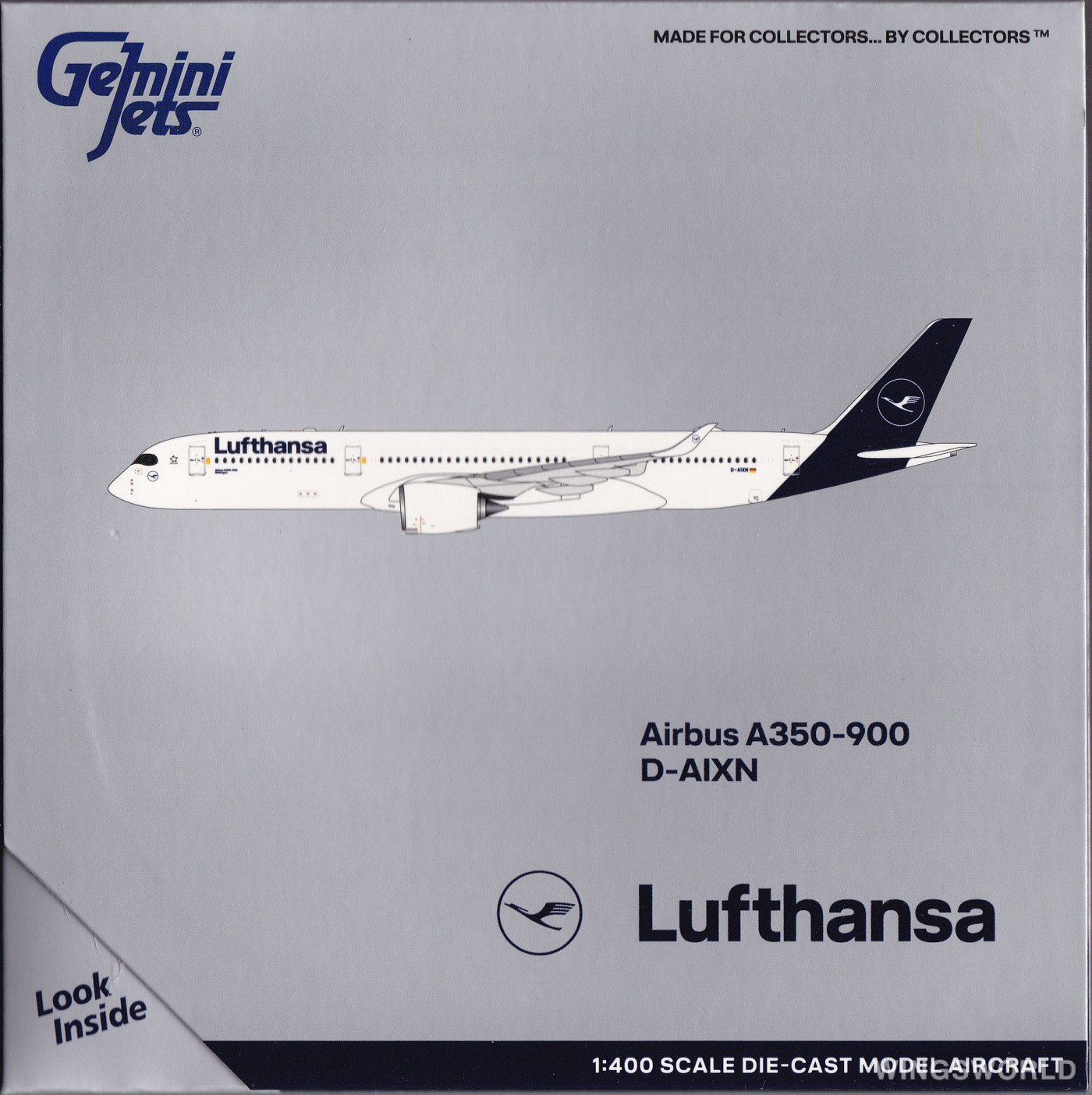 Geminijets 1:400 GJDLH1781 Lufthansa 汉莎航空 Airbus A350-900 D-AIXN