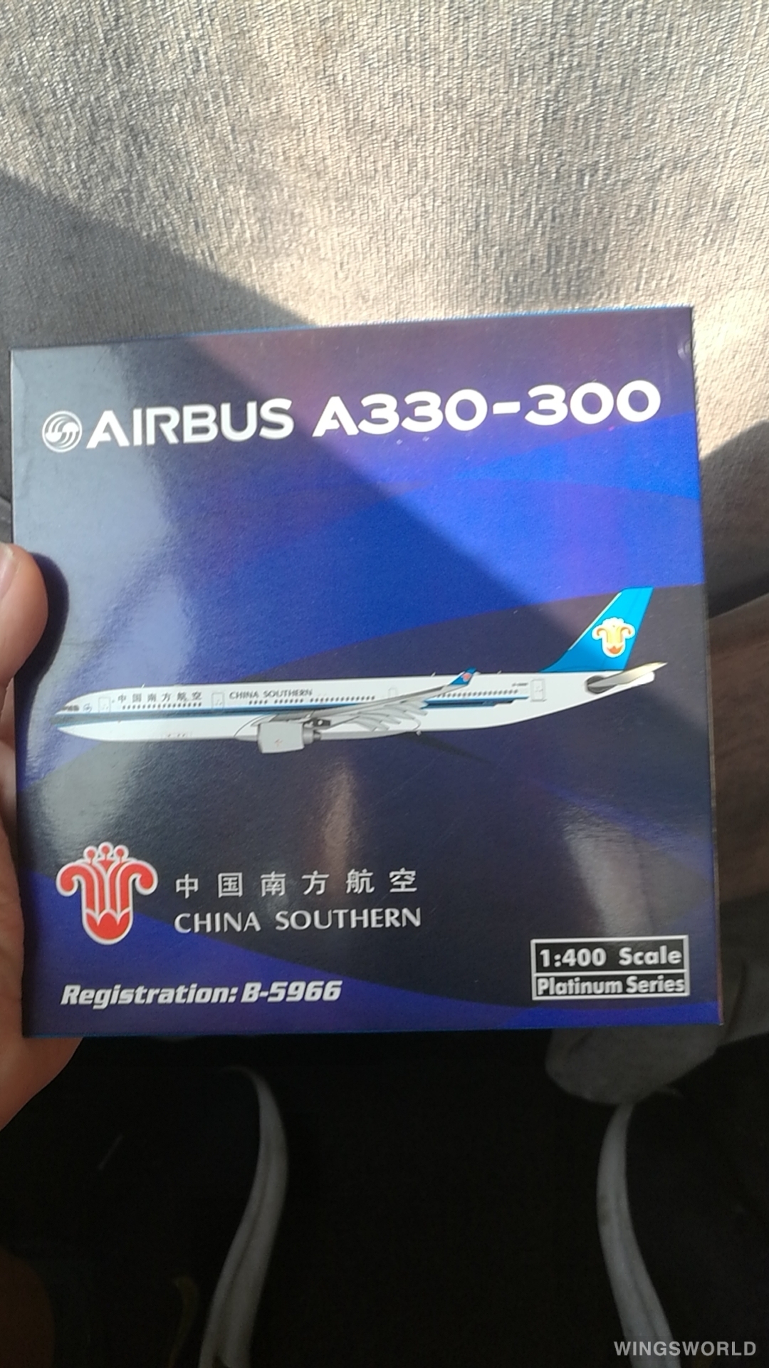 Phoenix 1:400 PH11381 China Southern 中国南方航空 Airbus A330-300 B-5966