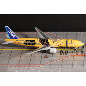 ANA 全日空 Boeing 777-200 JA743A C-3PO PH4JA743A Phoenix 1:400