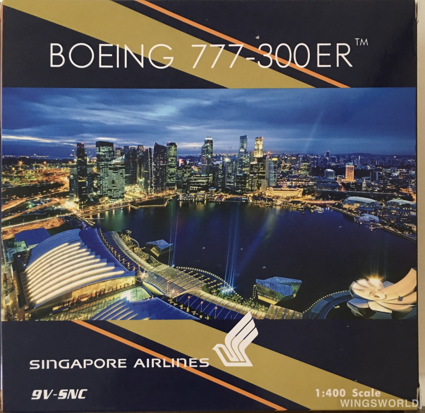 Phoenix 1:400 PH04330 Singapore Airlines 新加坡航空 Boeing 777-300ER 9V-SNC