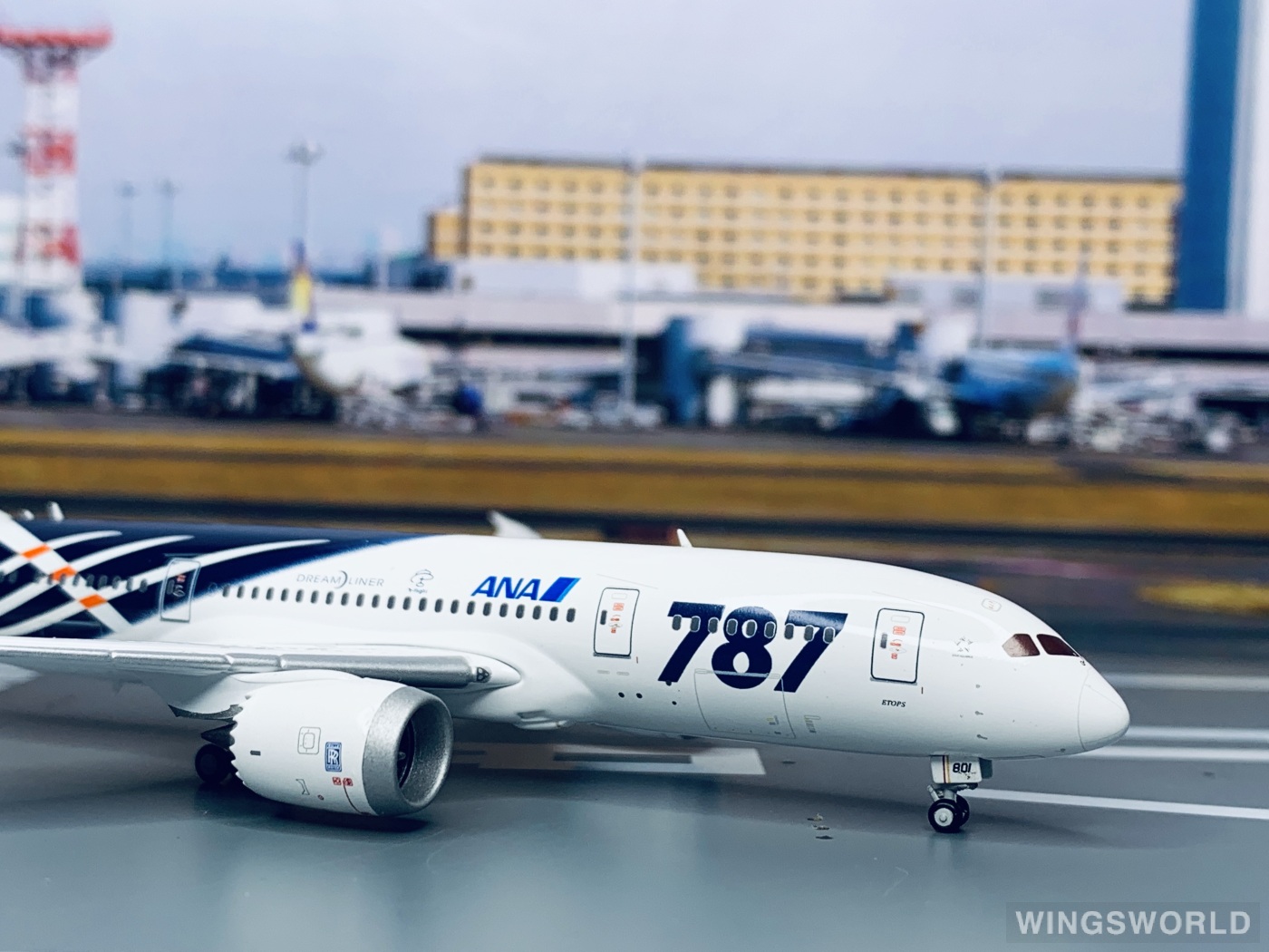 JC Wings 1:400 XX4042 ANA 全日空 Boeing 787-8 JA801A