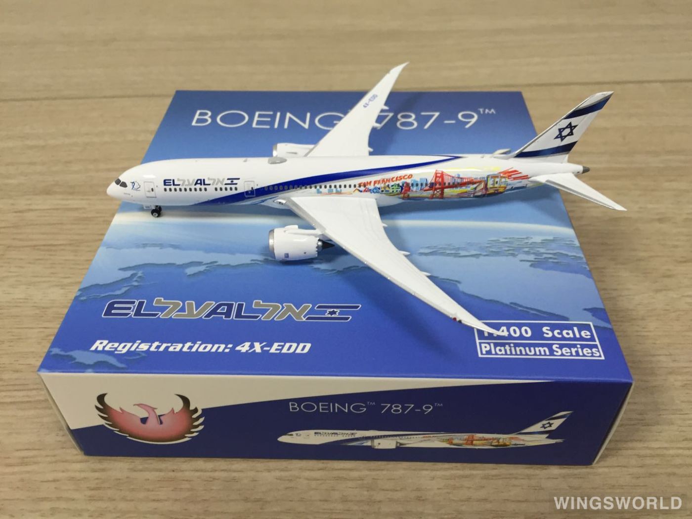 Phoenix 1:400 PH11621 El Al 以色列航空 Boeing 787-9 4X-EDD