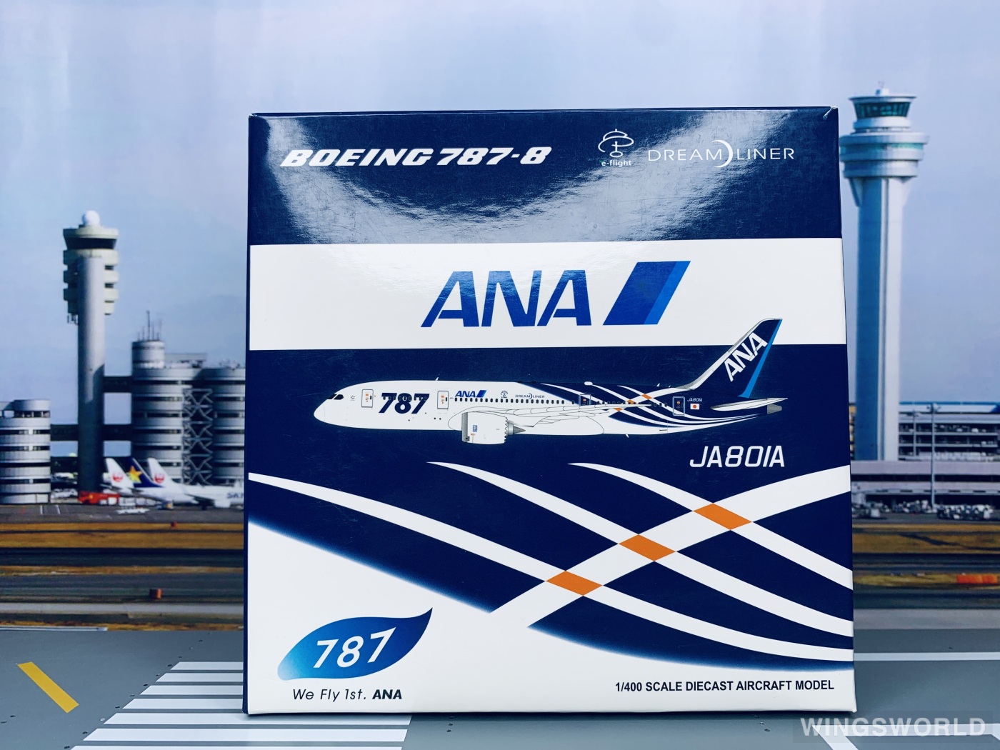 JC Wings 1:400 XX4042 ANA 全日空 Boeing 787-8 JA801A