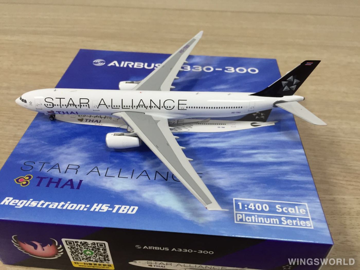 Phoenix 1:400 PH11616 Thai Airways 泰国国际航空 Airbus A330-300 HS-TBD