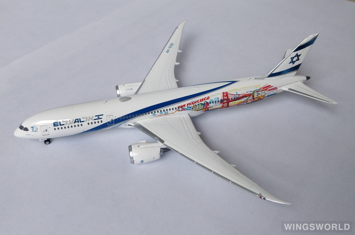 Phoenix 1:400 PH11621 El Al 以色列航空 Boeing 787-9 4X-EDD