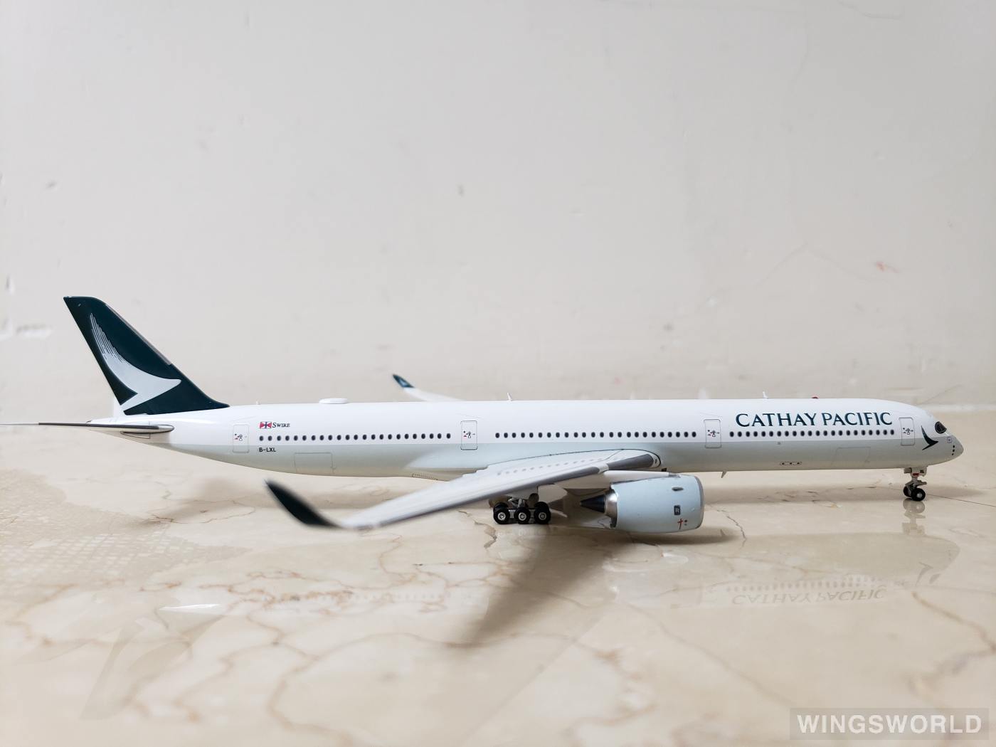 Aviation400 1:400 WB4010 Cathay Pacific 国泰航空 Airbus A350-1000 B-LXL