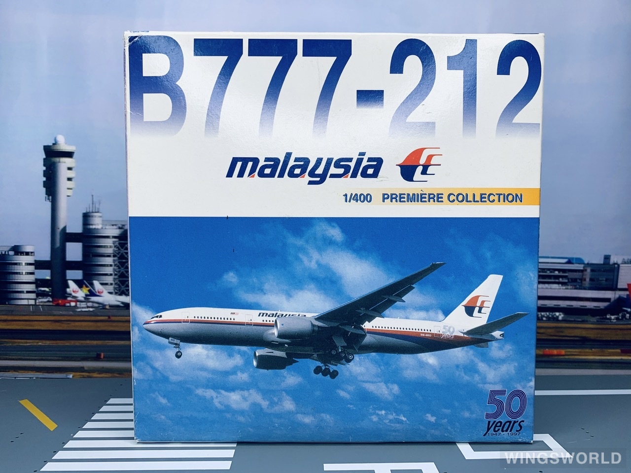 Dragon Models 1:400 55027 Malaysia Airlines 马来西亚航空 Boeing 777-200 9M-MRA