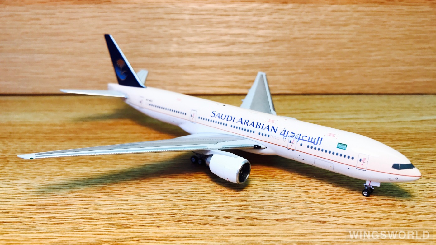 Phoenix 1:400 PH10247 Saudia 沙特阿拉伯航空 Boeing 777-200 HZ-AKG