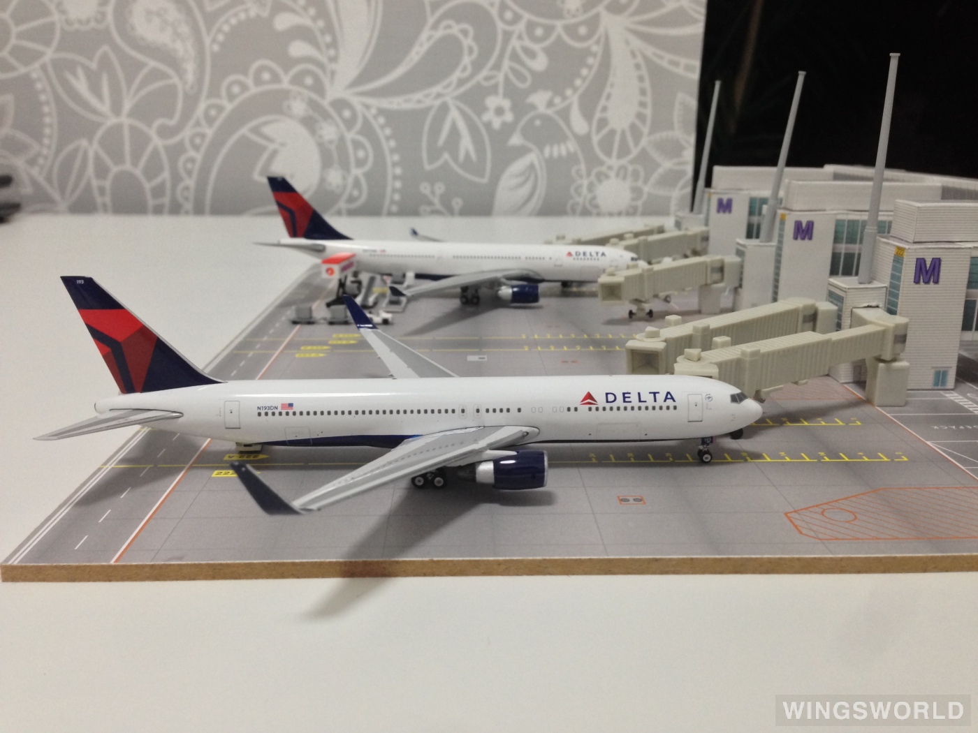 Geminijets 1:400 GJDAL1230 Delta Air Lines 达美航空 Boeing 767-300 N193DN