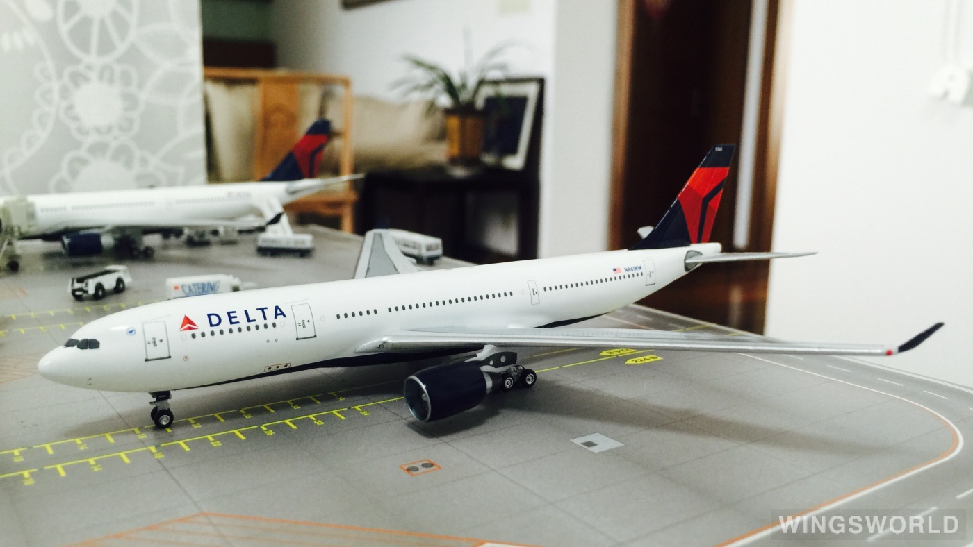 AeroClassics 1:400 ACN861NW Delta Air Lines 达美航空 Airbus A330-200 N861NW