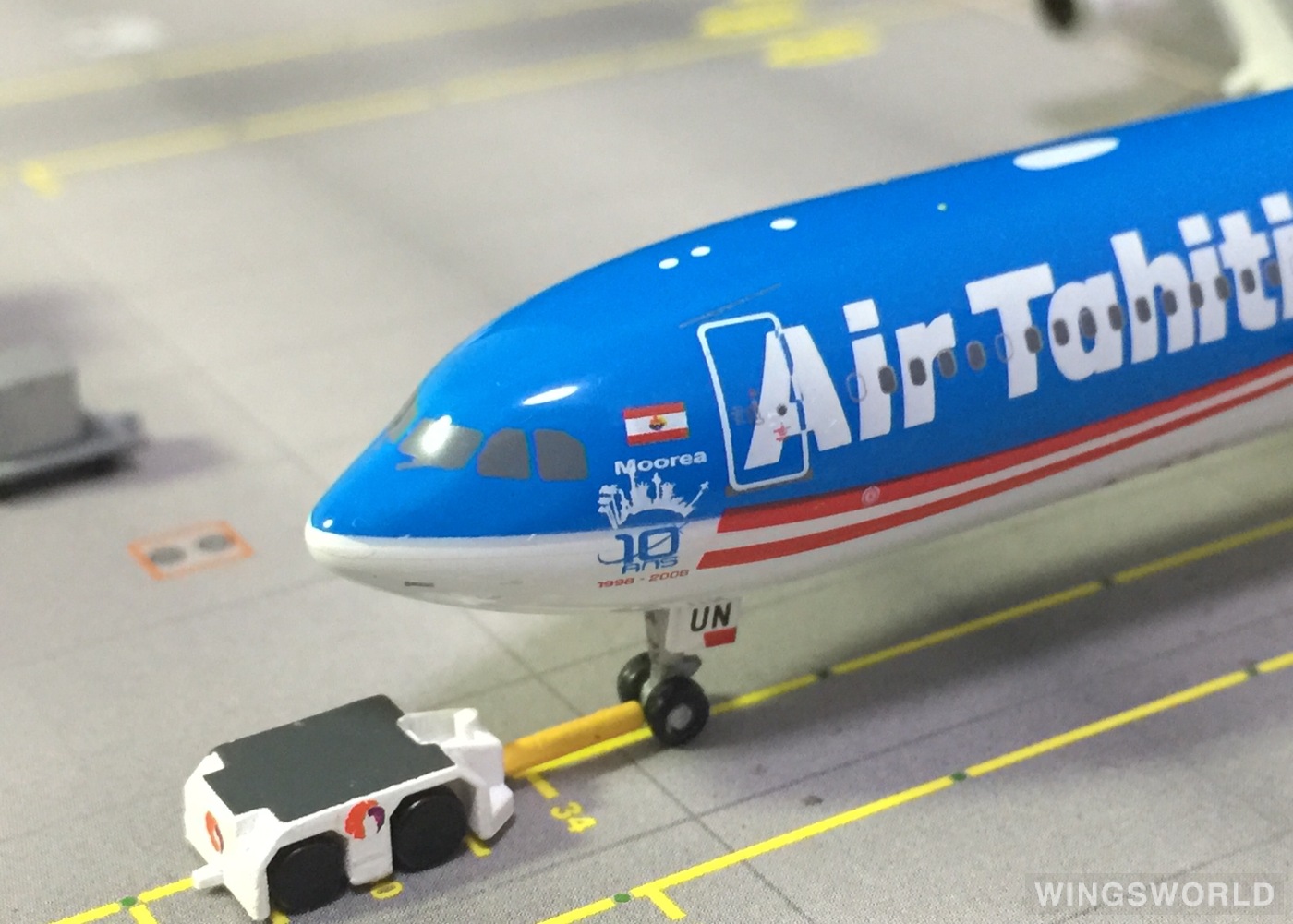 Geminijets 1:400 GJTHT877 Air Tahiti Nui 大溪地航空 Airbus A340-300 F-OSUN