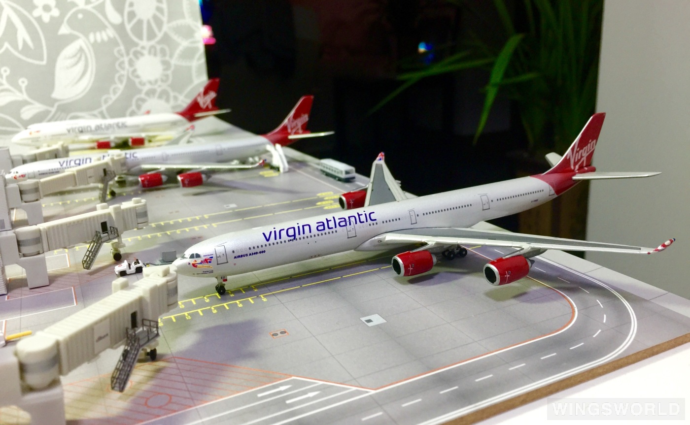 Geminijets 1:400 GJVIR821 Virgin Atlantic Airways 维珍航空 Airbus A340-600 G-VRED