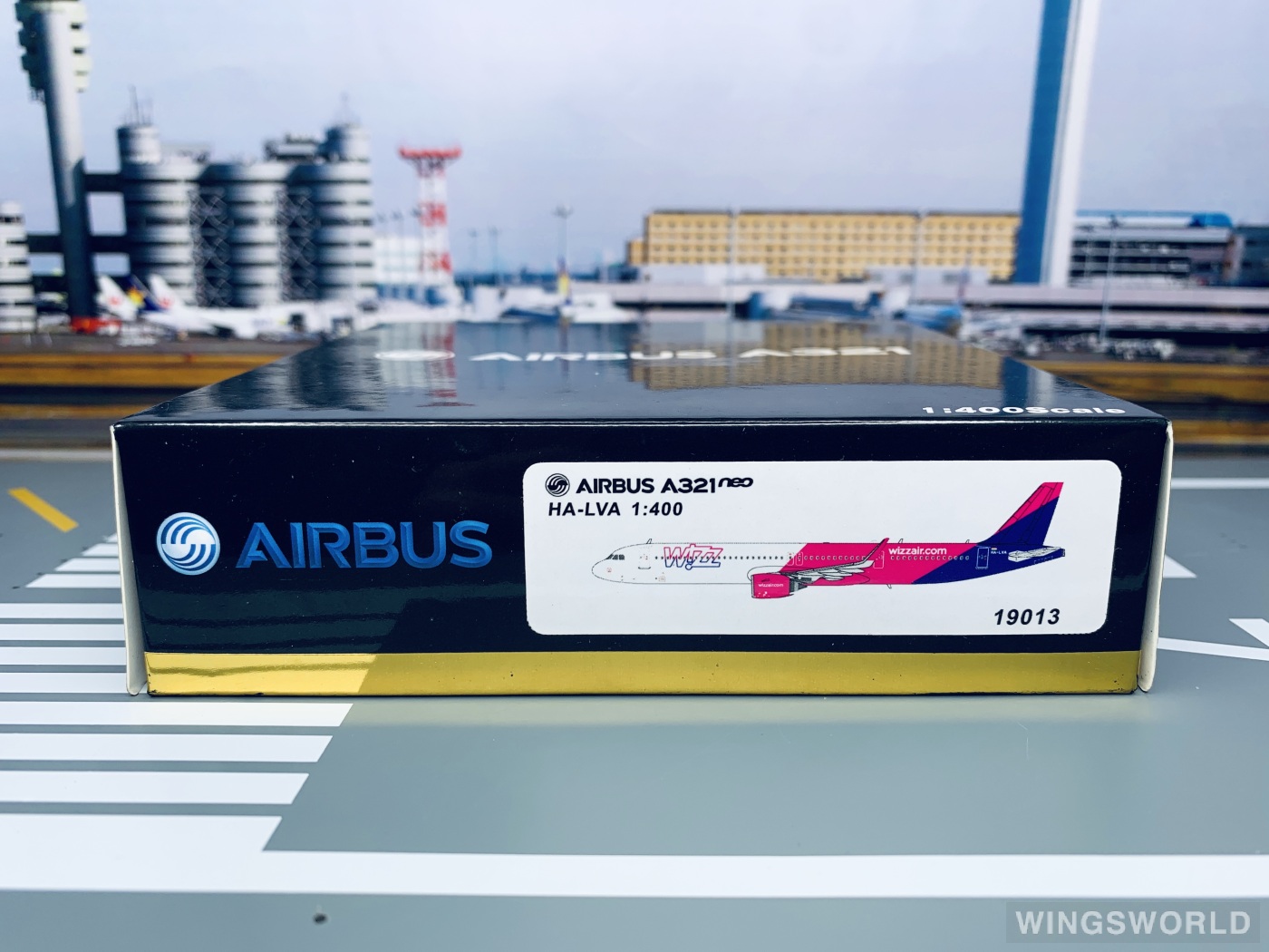 Pandamodel 1:400 19013 Wizz Air 维兹航空 Airbus A321neo HA-LVA
