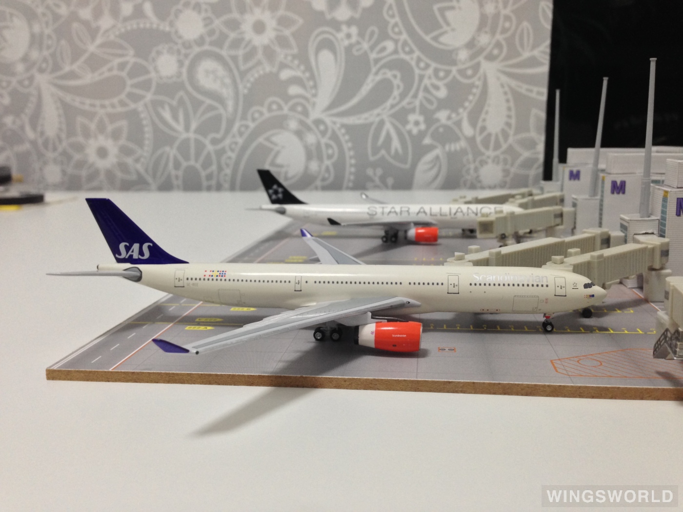 AeroClassics 1:400 ACSEREE SAS 北欧航空 Airbus A330-300 SE-REE
