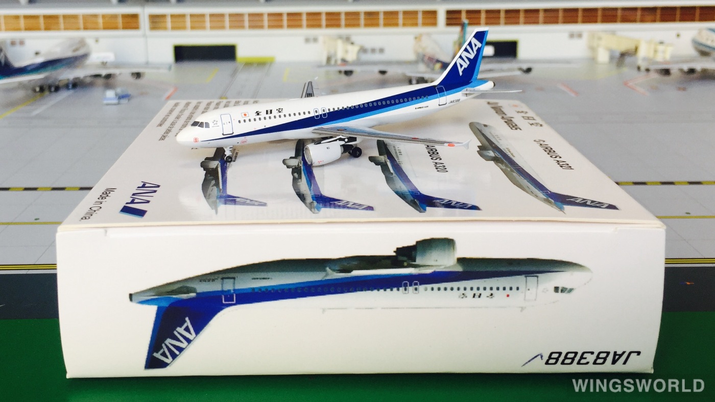 AeroClassics 1:400 Airbus A320 ANA 全日空ACJA8389 JA8389 的