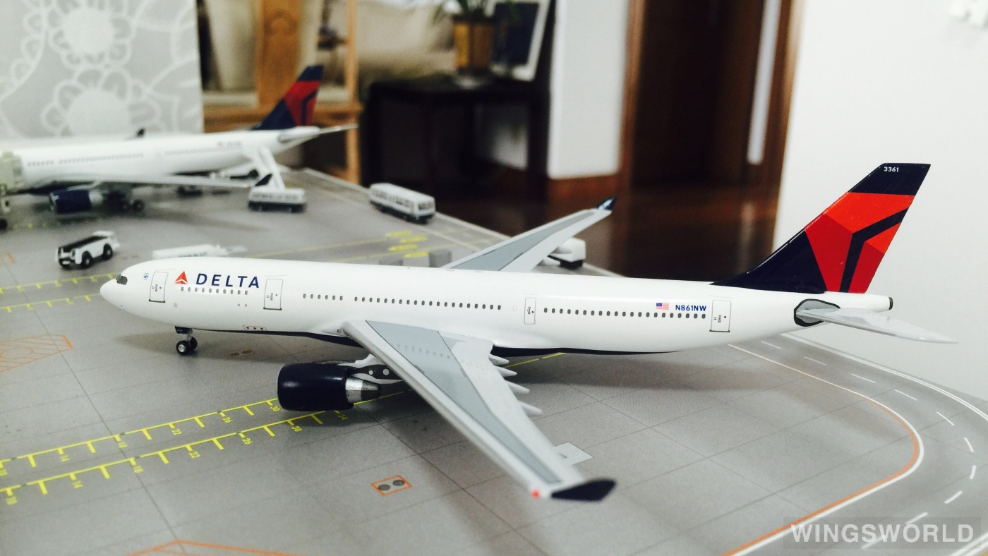 AeroClassics 1:400 ACN861NW Delta Air Lines 达美航空 Airbus A330-200 N861NW