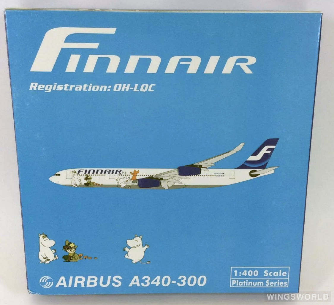 Phoenix 1:400 PH10239 Finnair 芬兰航空 Airbus A340-300 OH-LQC